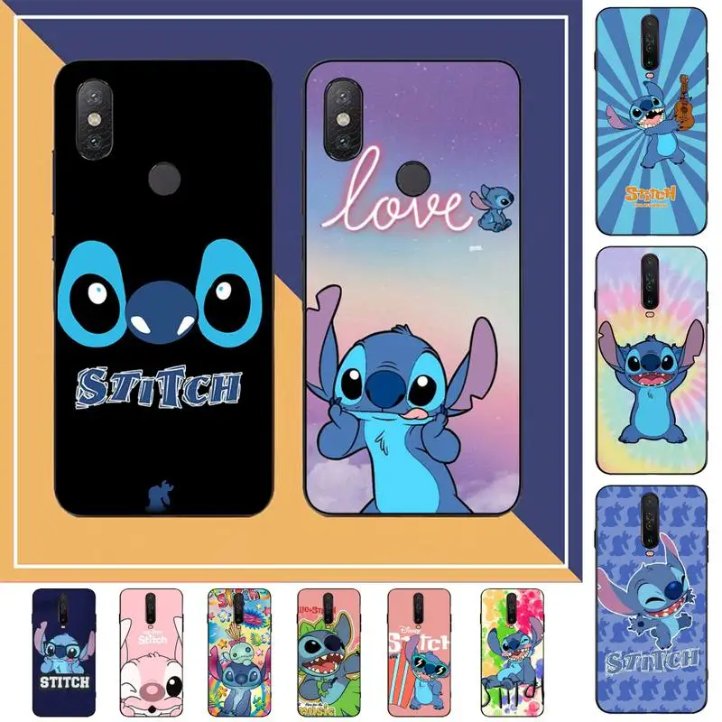 

Cartoon S-Stitch Phone Case For Redmi Note 4 X 5 A 6 7 8 Pro T 9 Pro 9S 10 Pro 11 Pro 11S 11Epro PocoM3pro