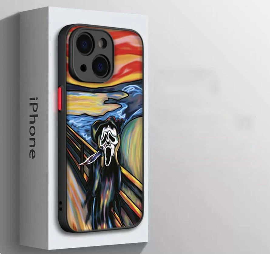 239Z Scream Canvas тьмяная полировка защитный объектив мягкий чехол для iPhone 15 14 Plus 13 12 11 X XS