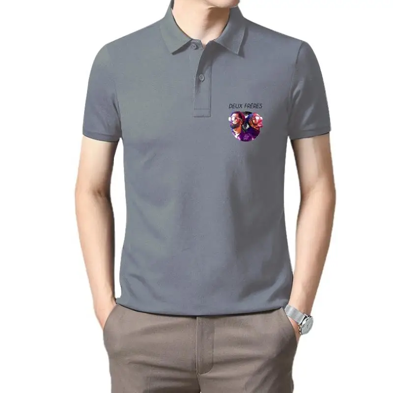 

Golf wear men Deux Freres Pnl Cinematic Draw Style Men Cotton - Loose Size polo t shirt for men