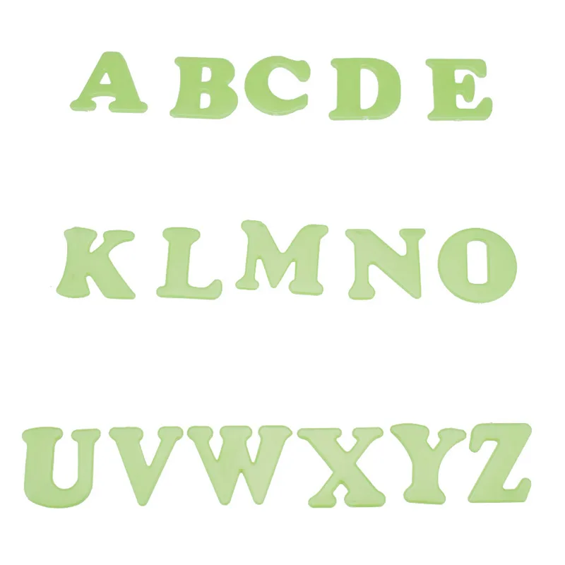 Светящиеся буквы с английским алфавитом 26 дюймов впитывасветильник свет