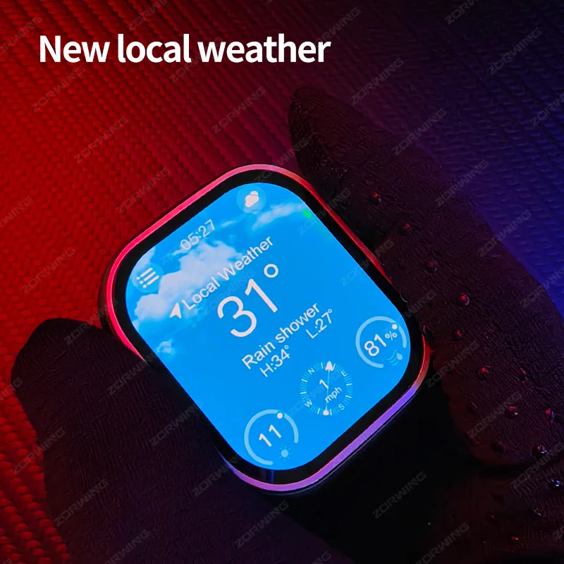 Смарт-часы для мужчин и женщин AMOLED Ultra 3 Спортивные часы 49 мм NFC Компас ChatGPT