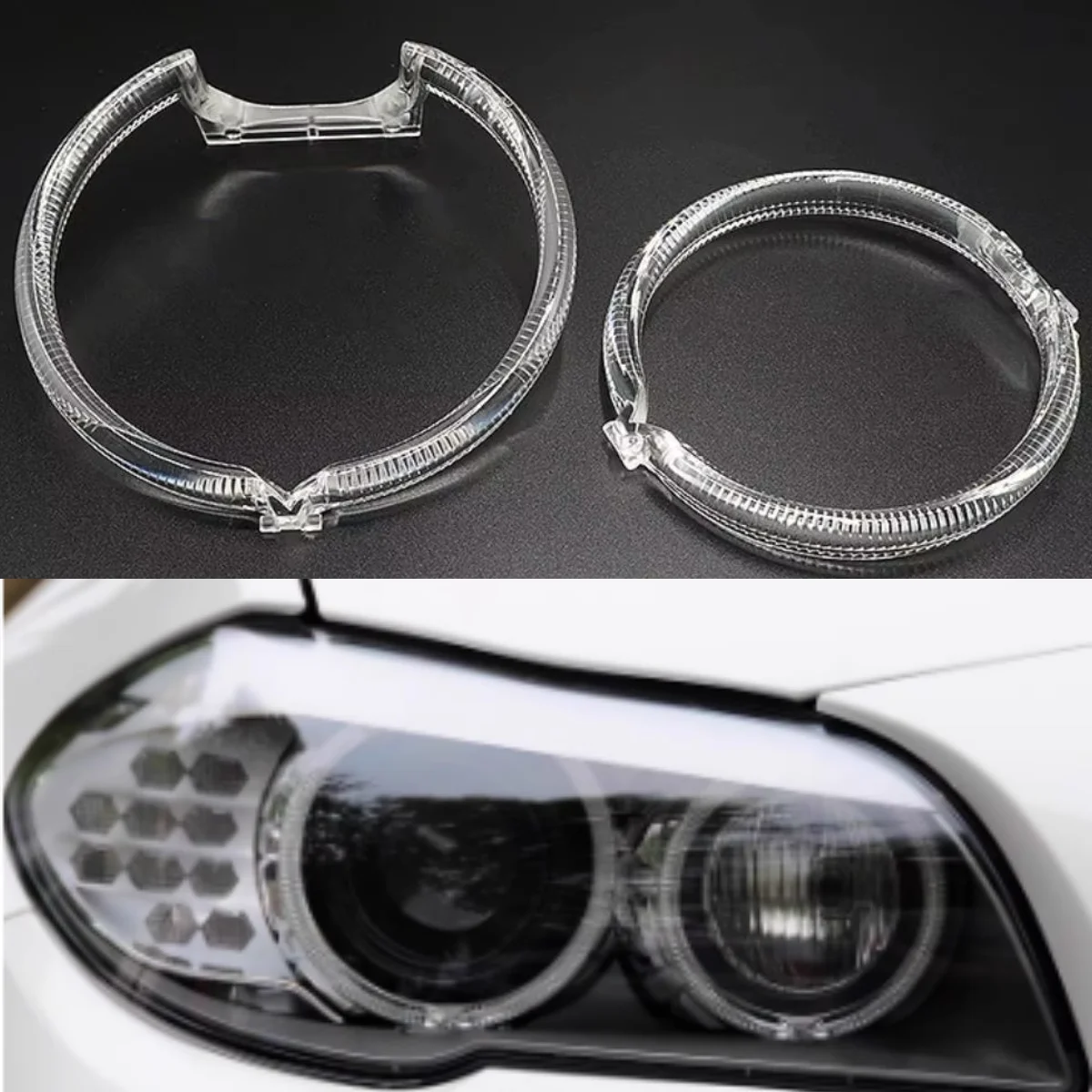 

НОВЫЕ фары, лампы DRL, акриловая трубка, светодиодные волокна для BMW 5 серии F10 F18 F26 2011 2012 2013