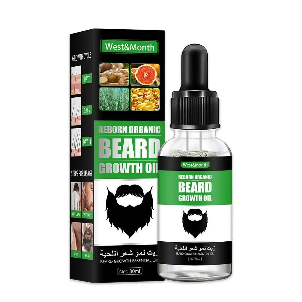 

30ml Beard Care Oil Moisturizing Pre-Shave Oil Effortless Smooth Irritation Beard Conditioning Oil Beard Growth Oil