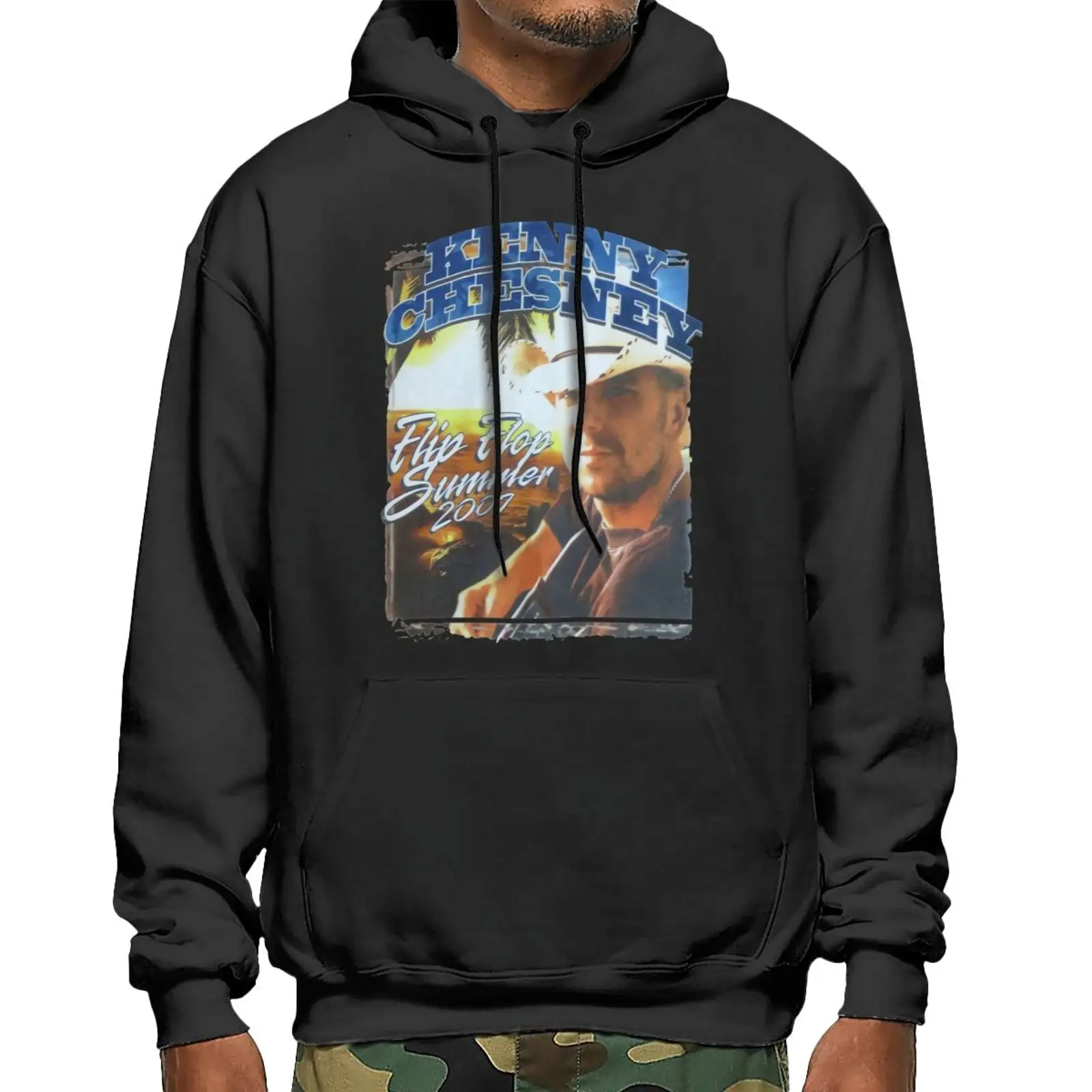 

Kenny Chesney 2007 Tour Beige Sweatshirts Hoodies Sweater Male Hoodies Men's Top Shirt Men's Oversize Hoodie Women's Tracksuit