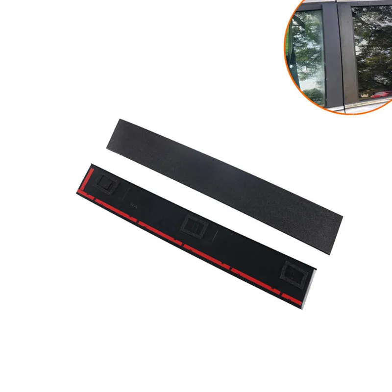 

5020665AB 5020665AA Car Side Front Door B Pillar Window Trim Tape Cover For Chrysler Town Country For Dodge Grand For Caravan