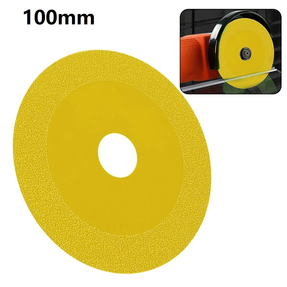 

1pc Glass Cutting Disc Marble Saw Blade Ceramic Tile Jade Polishing Grinding Disc 100mm Ultra-Thin Saw Blade Brand New