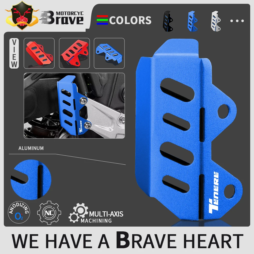 

For Yamaha XTZ700 Tenere XT700Z TX690Z XTZ690 Motorcycle Rear Brake Master Cylinder Guard Protection Brake Pump Cover Tenere 700