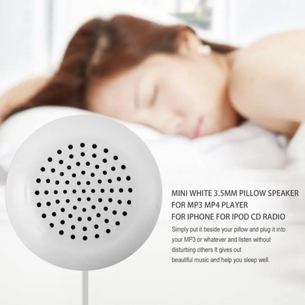 

Wired Multimedia Portable Pillow Speaker Multimedia Universal Music Accessories Plug Universal U-shaped Pillow Stereo 3.5 Mm
