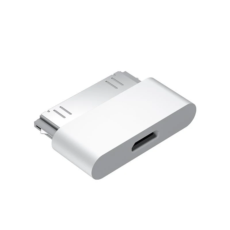 Micro USB to 30 Pin Charger Converter Adapter for Apple iPhone 4 4s 3gs Ipod Data Synchronization Adapter