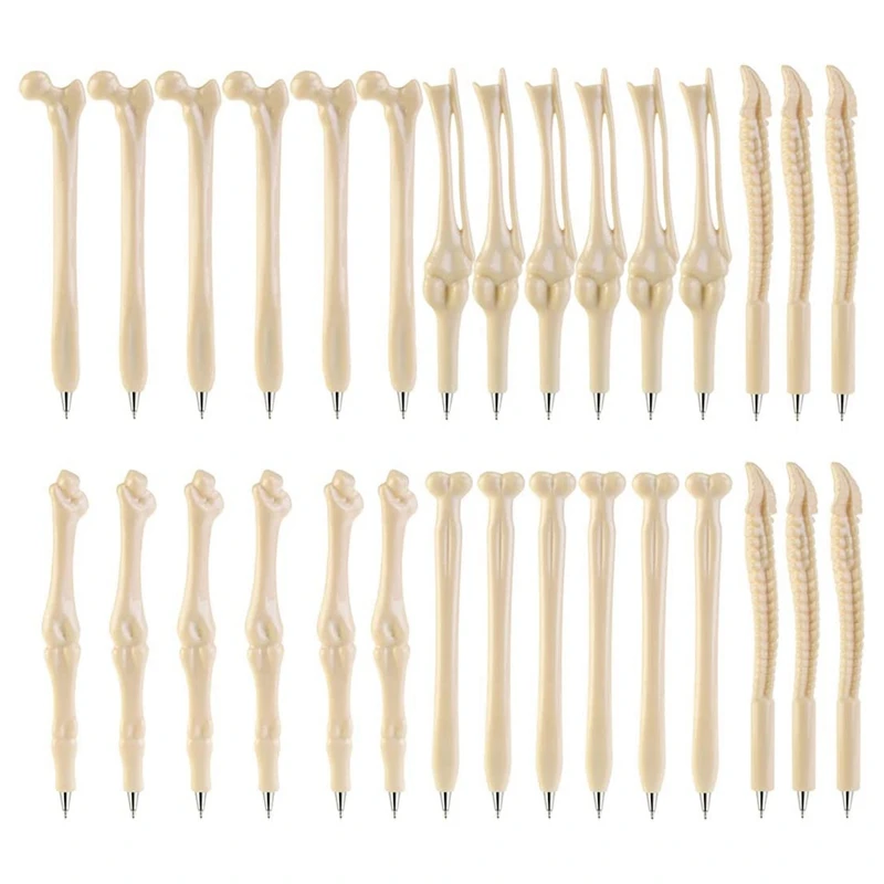 30 шт. шариковые ручки в форме кости милые письменные принадлежности оптовая