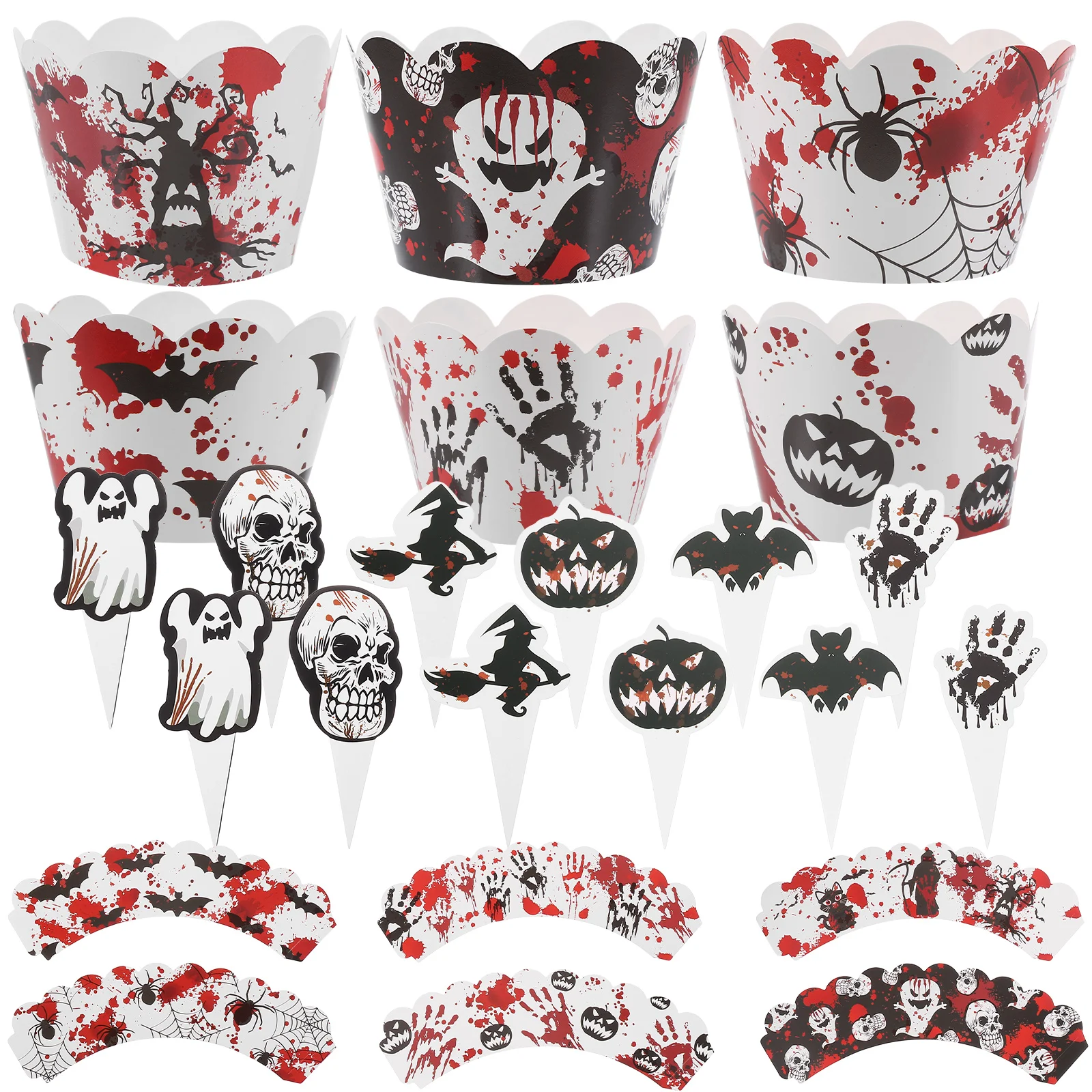 

Формочка для кексов, оформление тортов, раньше, аксессуары для украшения кексов на Хэллоуин