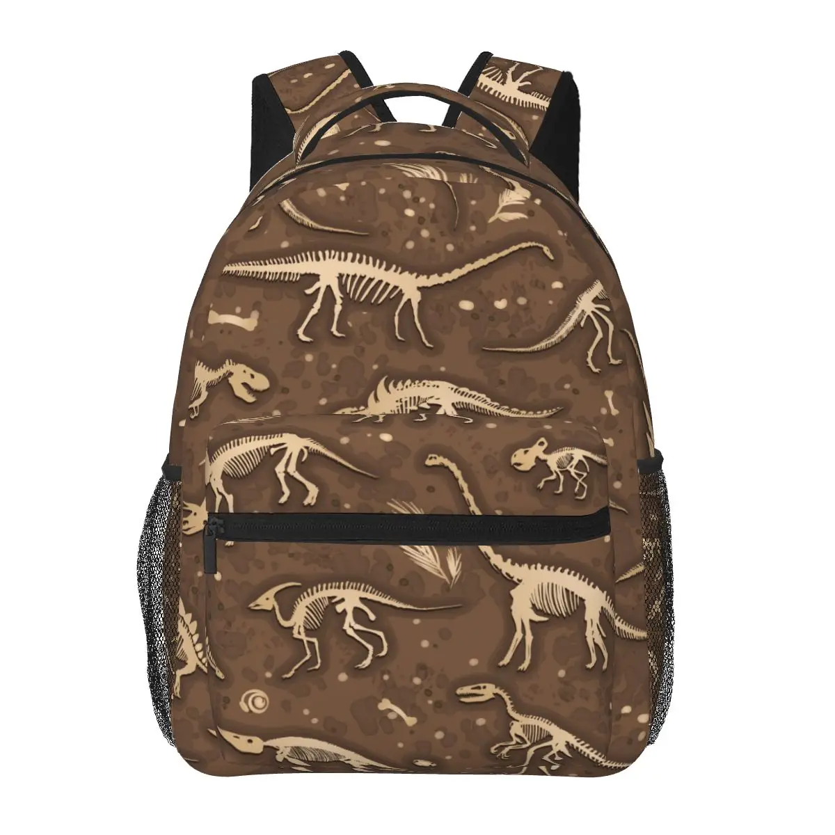 Women Backpack Fossils Dinosaurs Silhouettes Fashion Bag for Women Men School Bag Bookbag Mochila