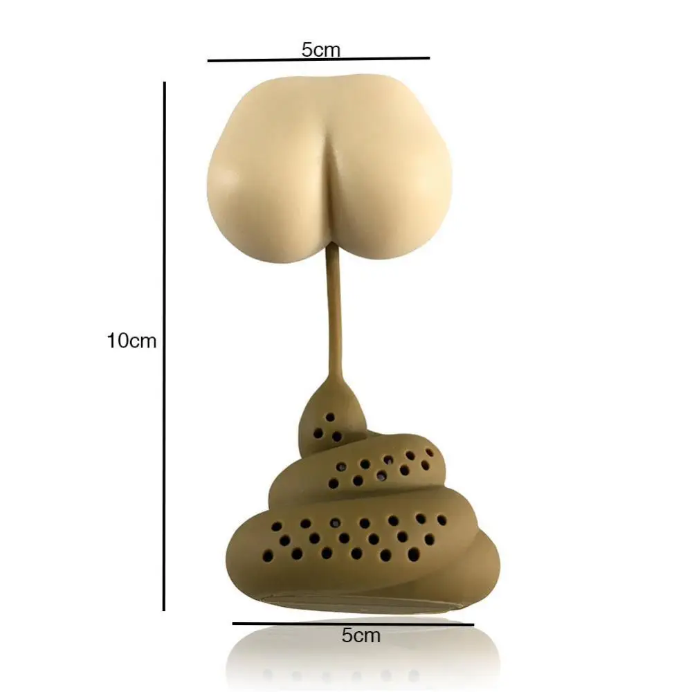 Силиконовый заварочный чайник креативный забавный пакетик для травяного чая в