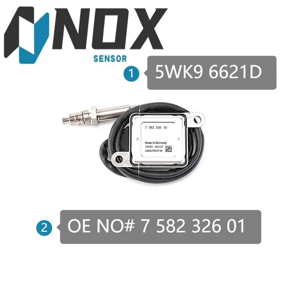 Оригинальный новый оптовый азотный кислородный датчик NOx для Scania 5WK9 6621D 758232601