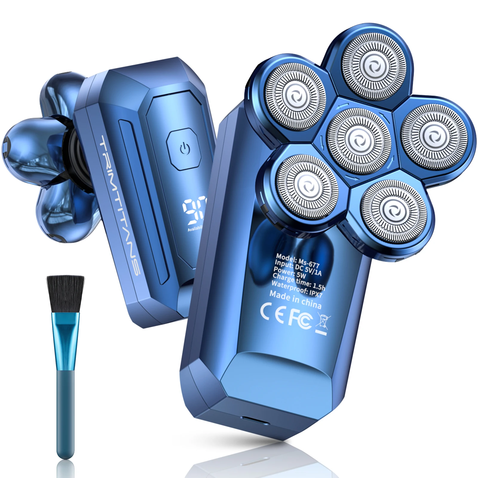 Электробритва для мужчин бритвенный станок с облысением съемная бритва 6D