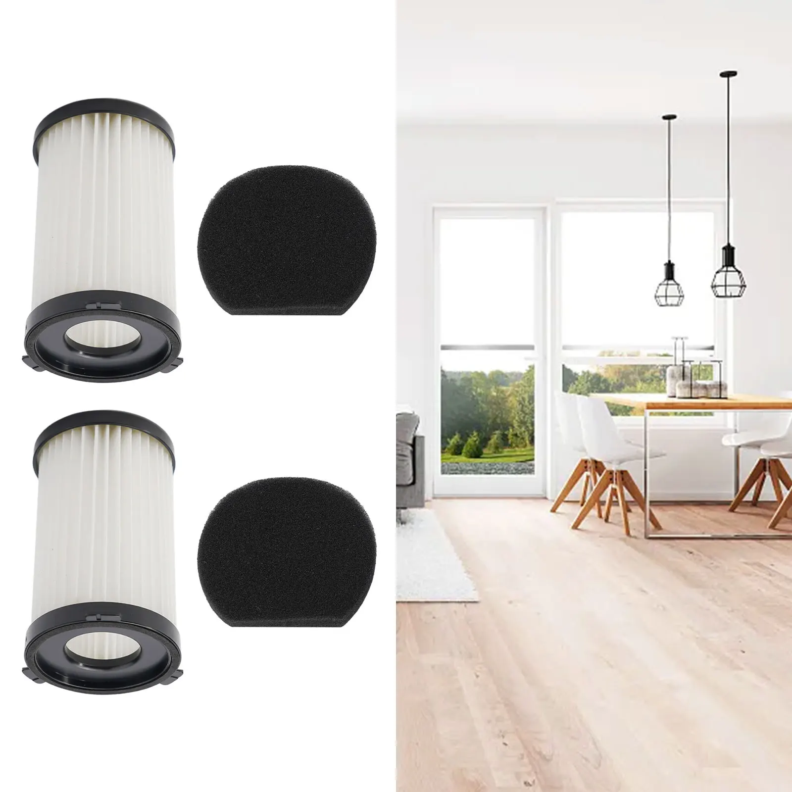 Совместимый фильтр для Bomann BS1948cb предназначенный пылесоса Ariete Electric Broom Handy Force 2761