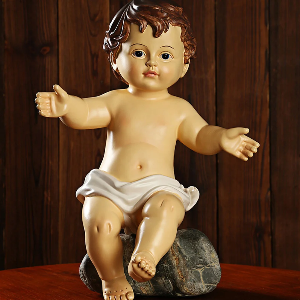 Религиозное украшение для Святого ребенка подарочная статуя фигурка Иисуса