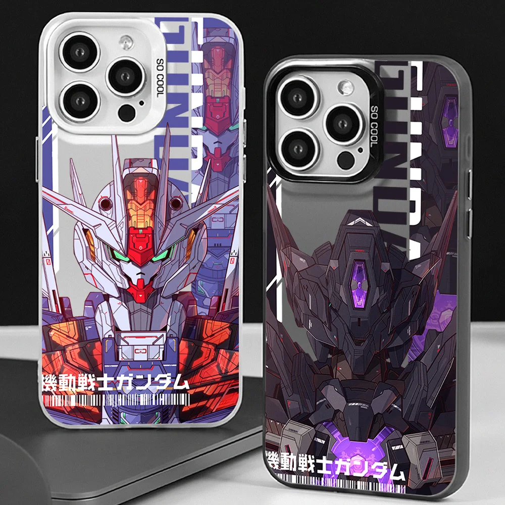 Чехол для телефона Mobile Suit G-Gundams Samsung Galaxy S24 S23 S22 Plus Ultra FE A71 A55 A54 A53 Laser Cover