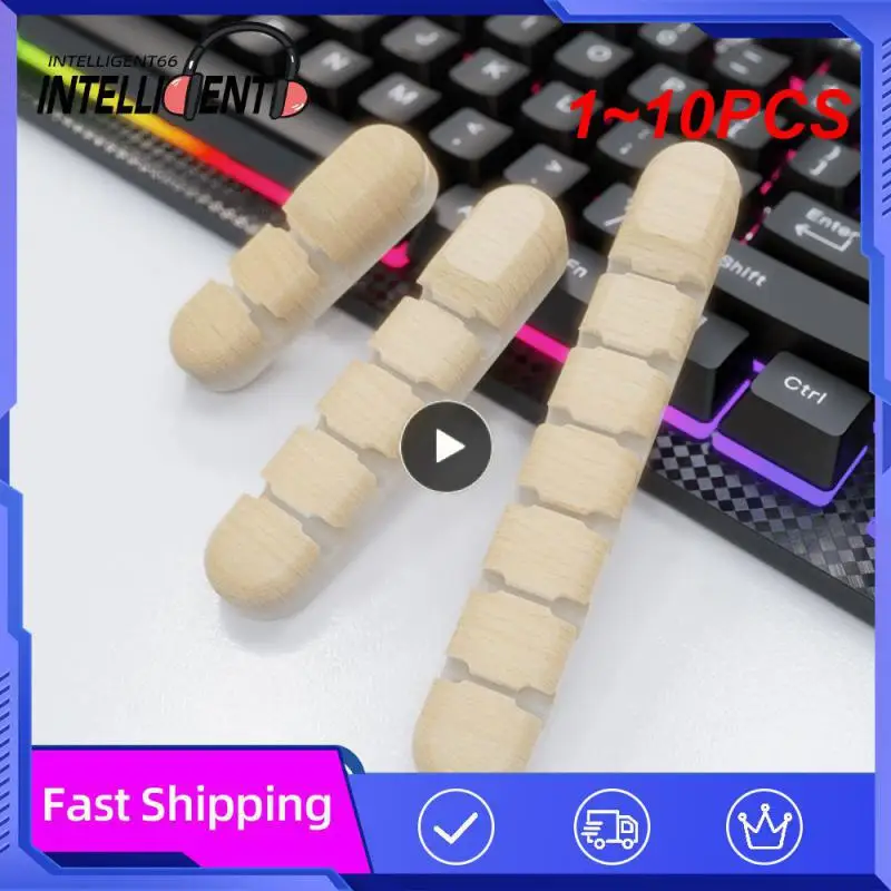 Органайзер для кабеля McGiLLon, 1-10 шт., USB-кабель, держатель провода, мышь, наушники, зарядное устройство, протектор шнура, настольное освещение кабеля