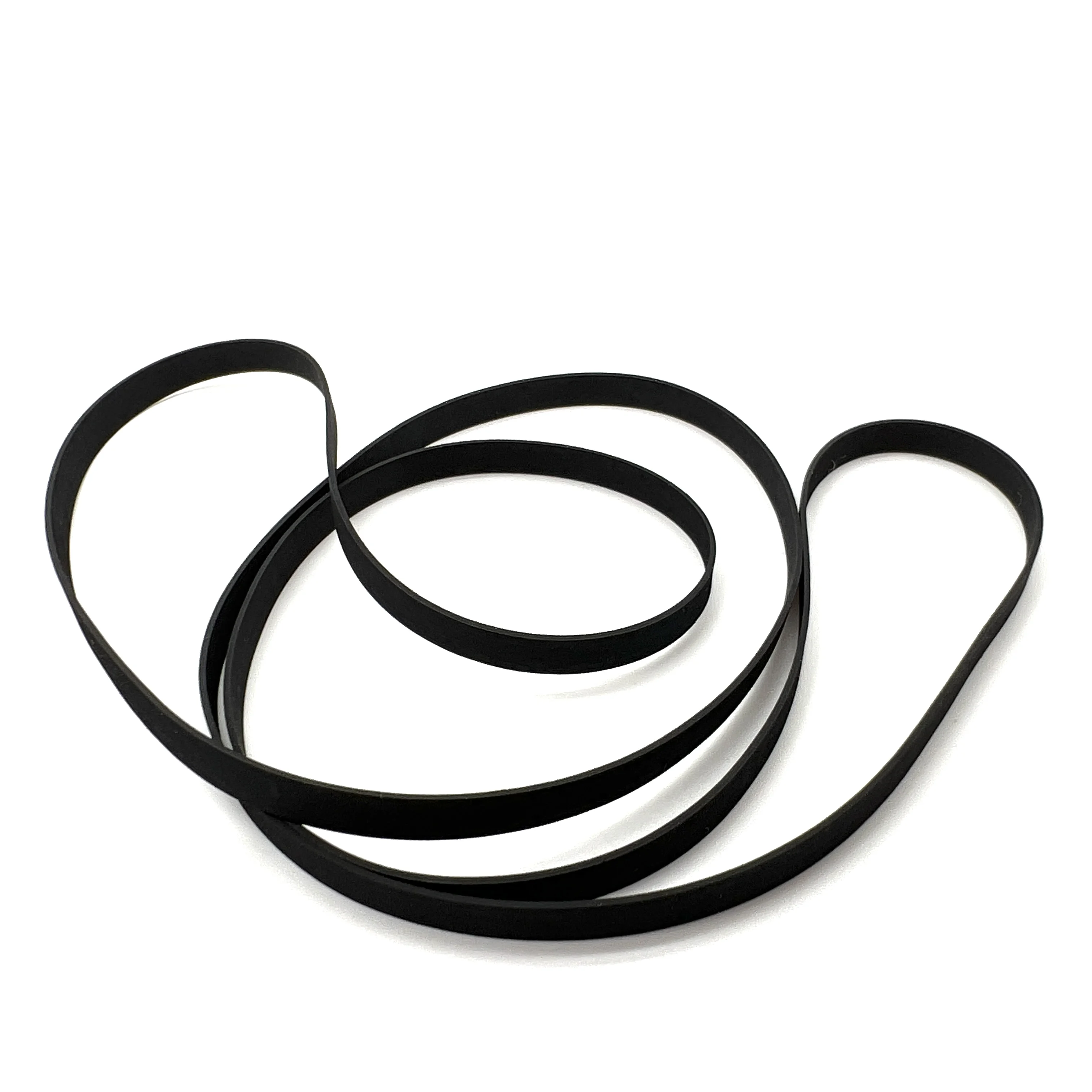 1Pcs Width 5mm Thickness 0.6mm Flat Transmission Belt For LP Vinyl Record Player Phonograph Gramophone Turntable Drive Belt