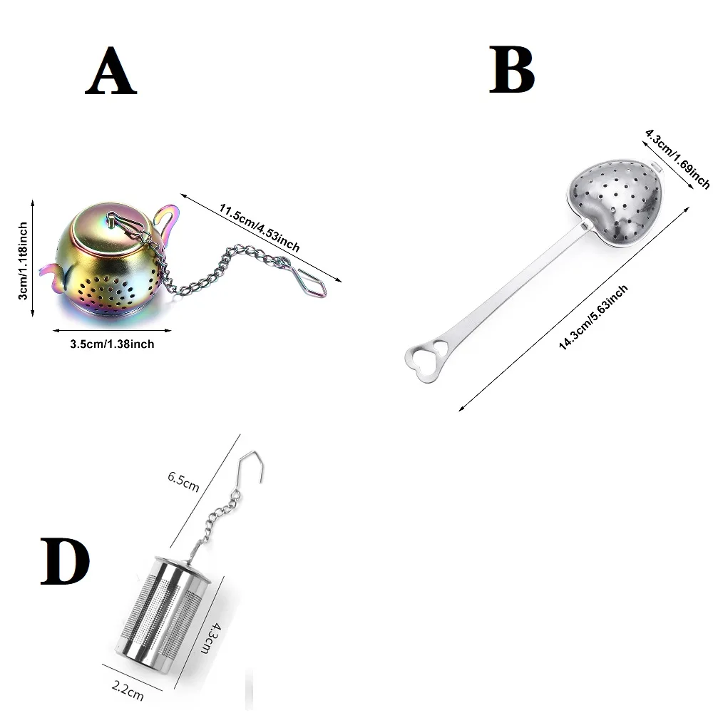 Чайный чайник/звезда/чайное ситечко в форме сердца для заваривания чая из