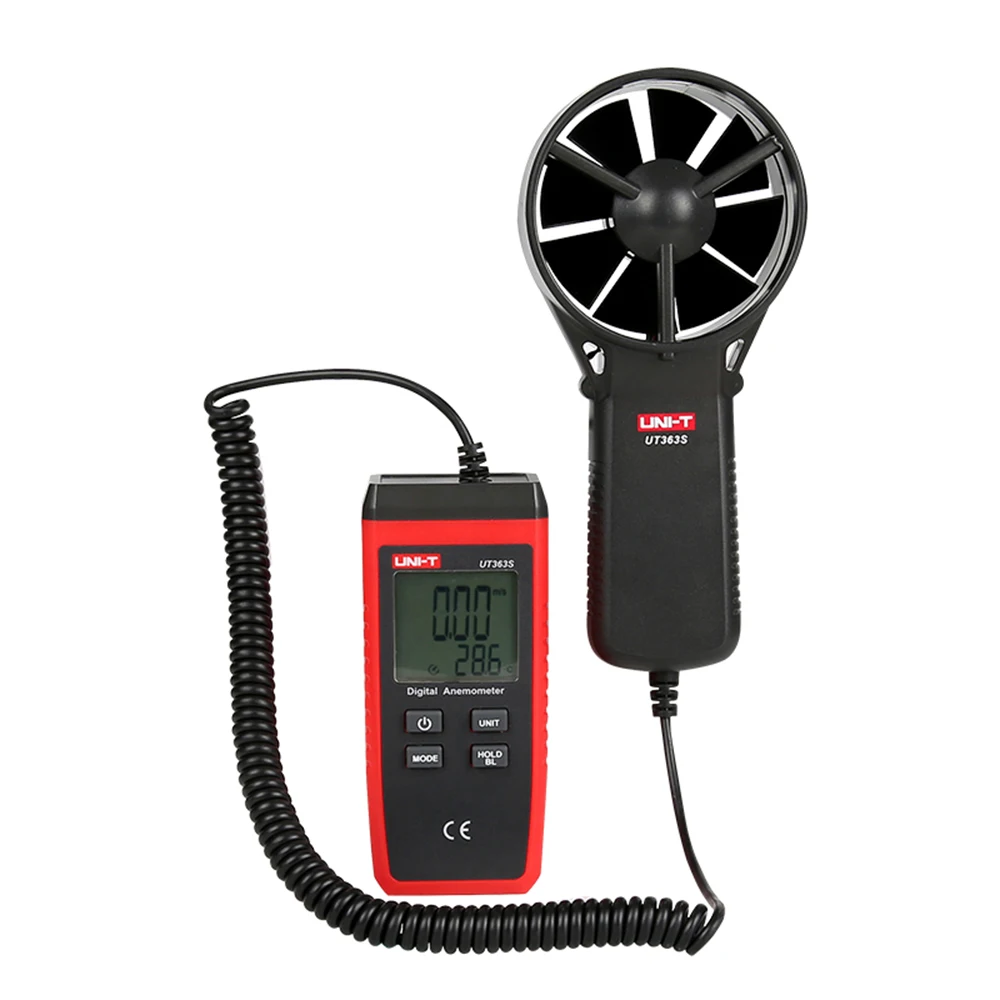 

UNI-T UT363S New Design Split Anemometer Wind Level Tips Lcd Backlit Display Probe Split Fast Capture The Current Wind Speed