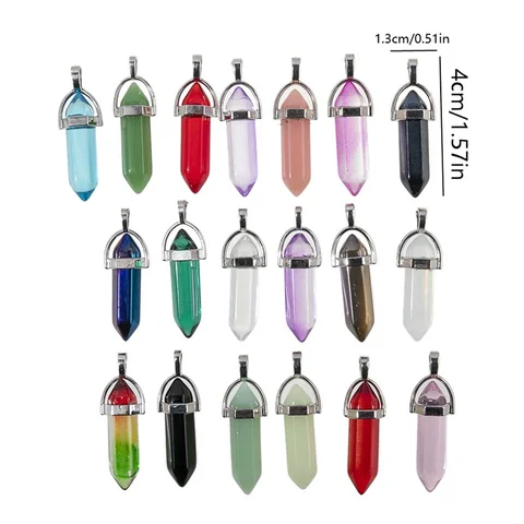 10 шт. стеклянные кристаллы подвески YEYULIN