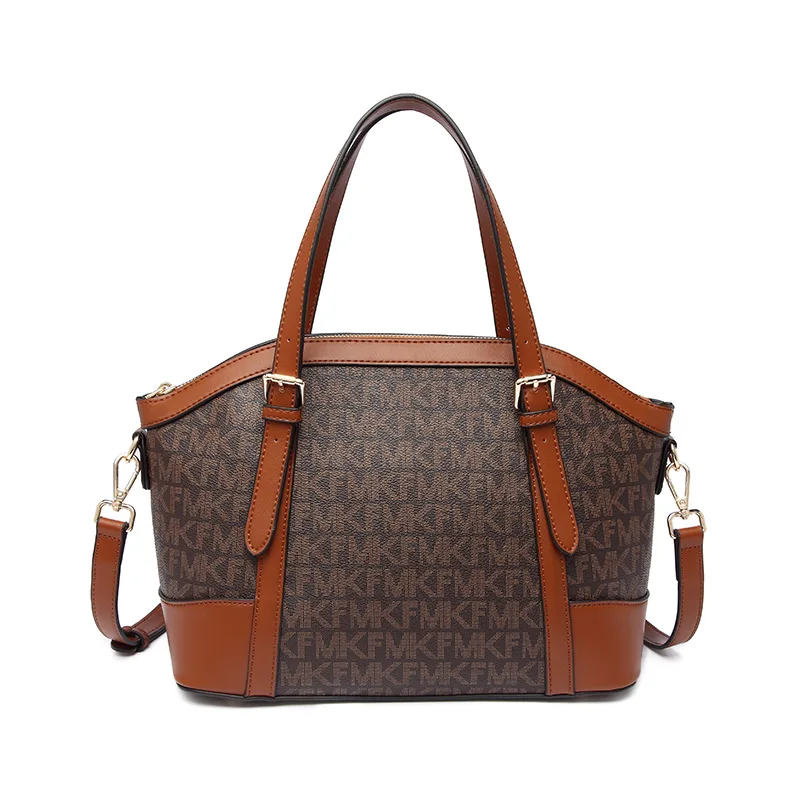 

KUROYABU Multi-function MKF Printing Tote Bag Fashion Trend Large Capacity Shoulder Bag Portable Crosbody Commuter Bags
