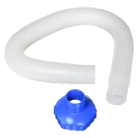 swimming pool pipe for intex 25016 above ground pool skimmer hose with adapter replacement outdoor purifier cleaning tool