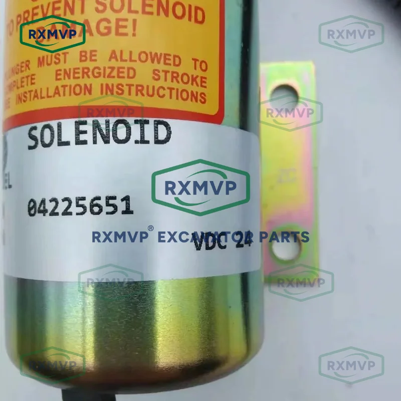04225651 стопорный электромагнитный клапан 24 В подходит для экскаватора BF6M1015C детали