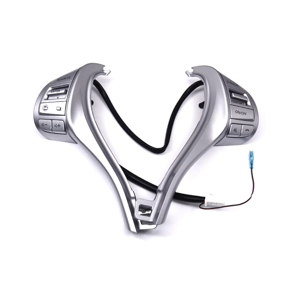 

Car Silver Multifunction Steering Wheel Combination Control Switch for Nissan X-Trail 2013 Teana Navarre