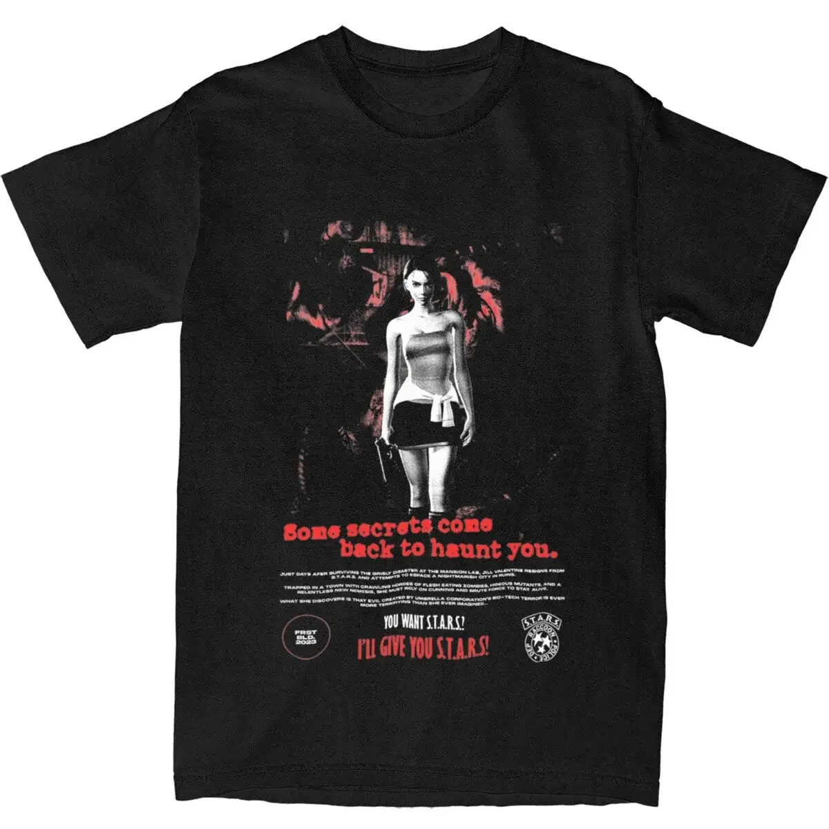 Футболка Nemesis V3 Residented Eviled 3 популярные футболки с коротким рукавом забавная