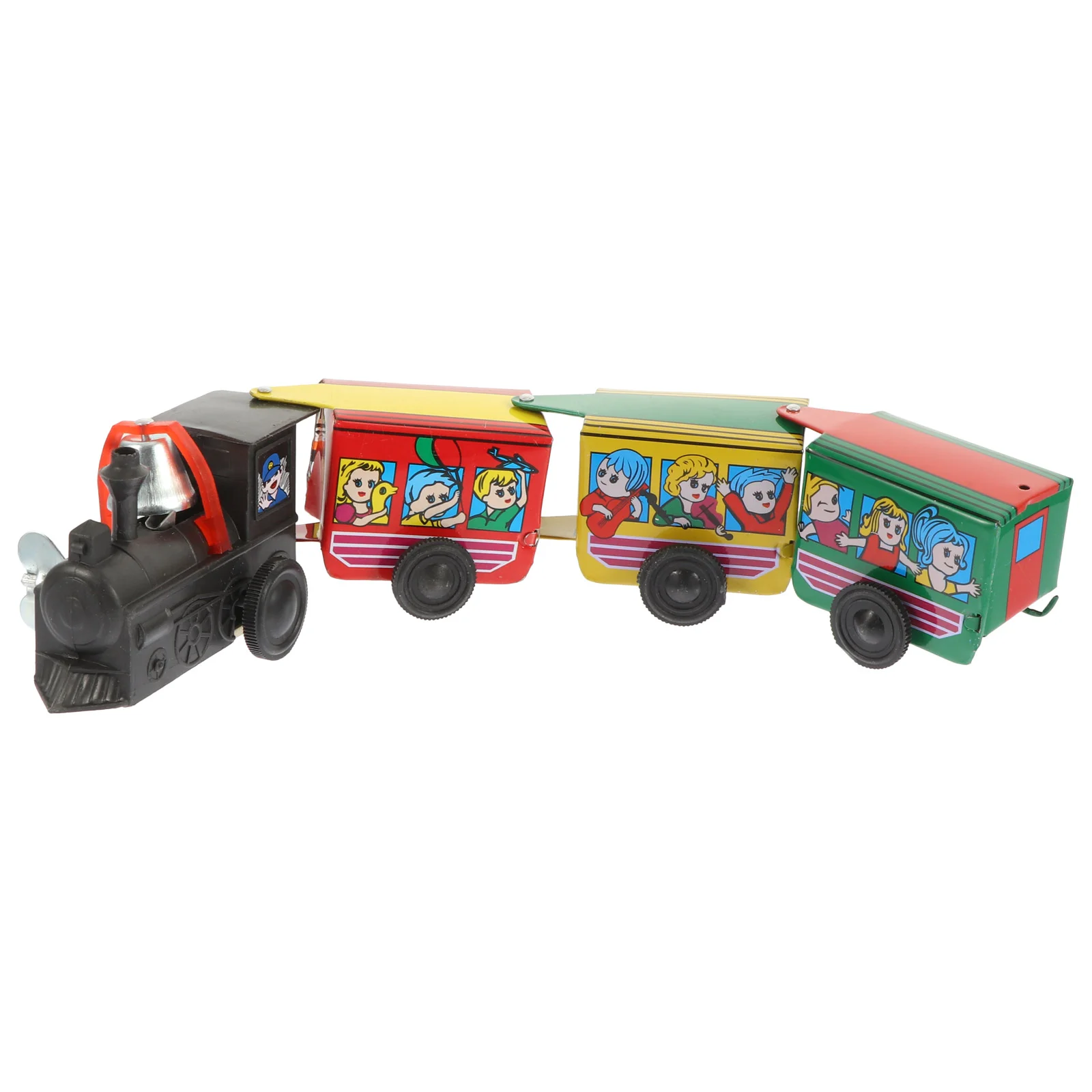 

Retro Train Wind Mini Clockwork Train Decorative Train Tabletop Decor