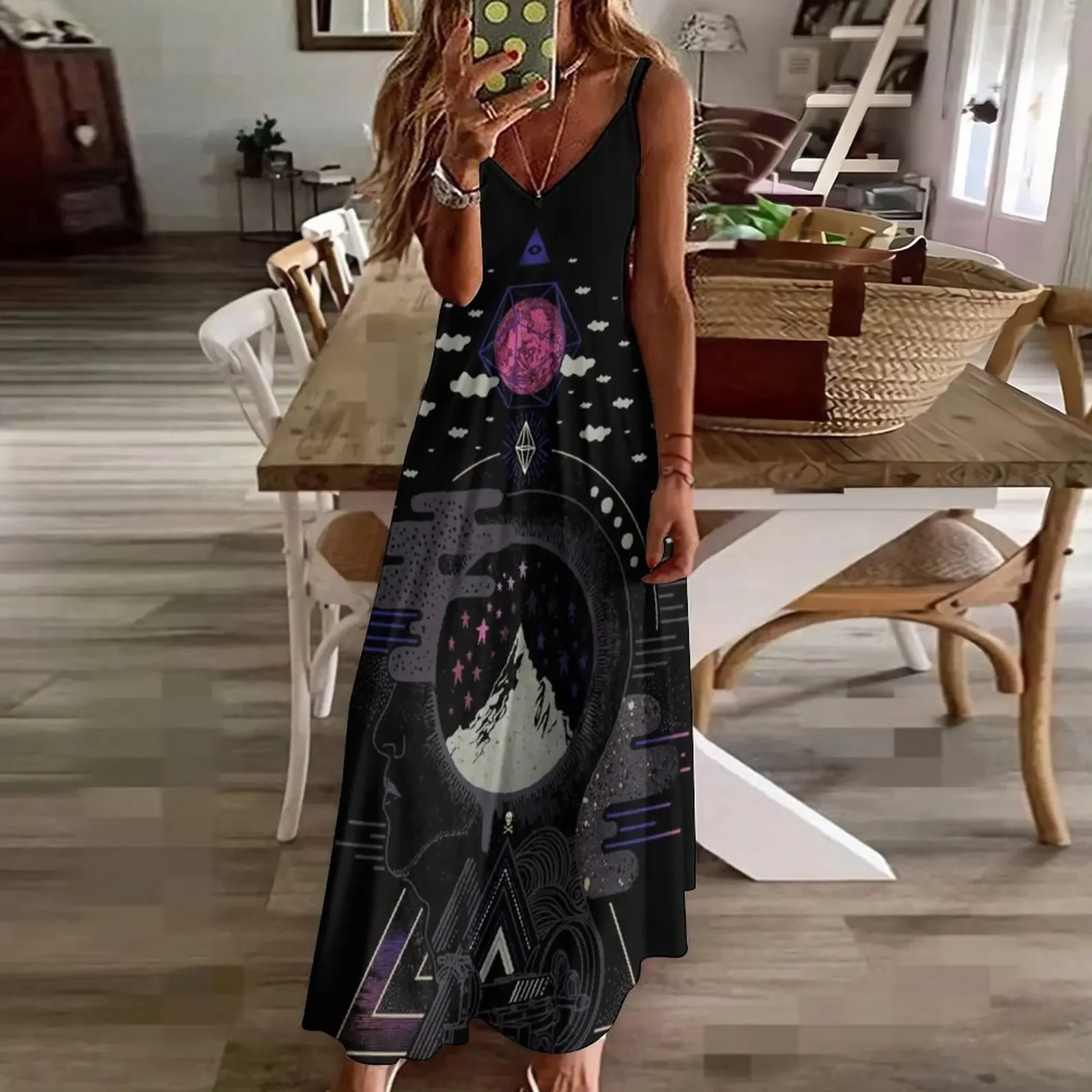 Платье без рукавов Hyper Dreamer длинные платья для женщин роскошное вечернее платье