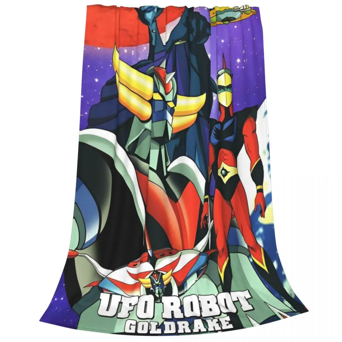 Флисовые одеяла Mazinger Z UFO Robot grenрядом Мультяшные аниме для дивана уличное теплое