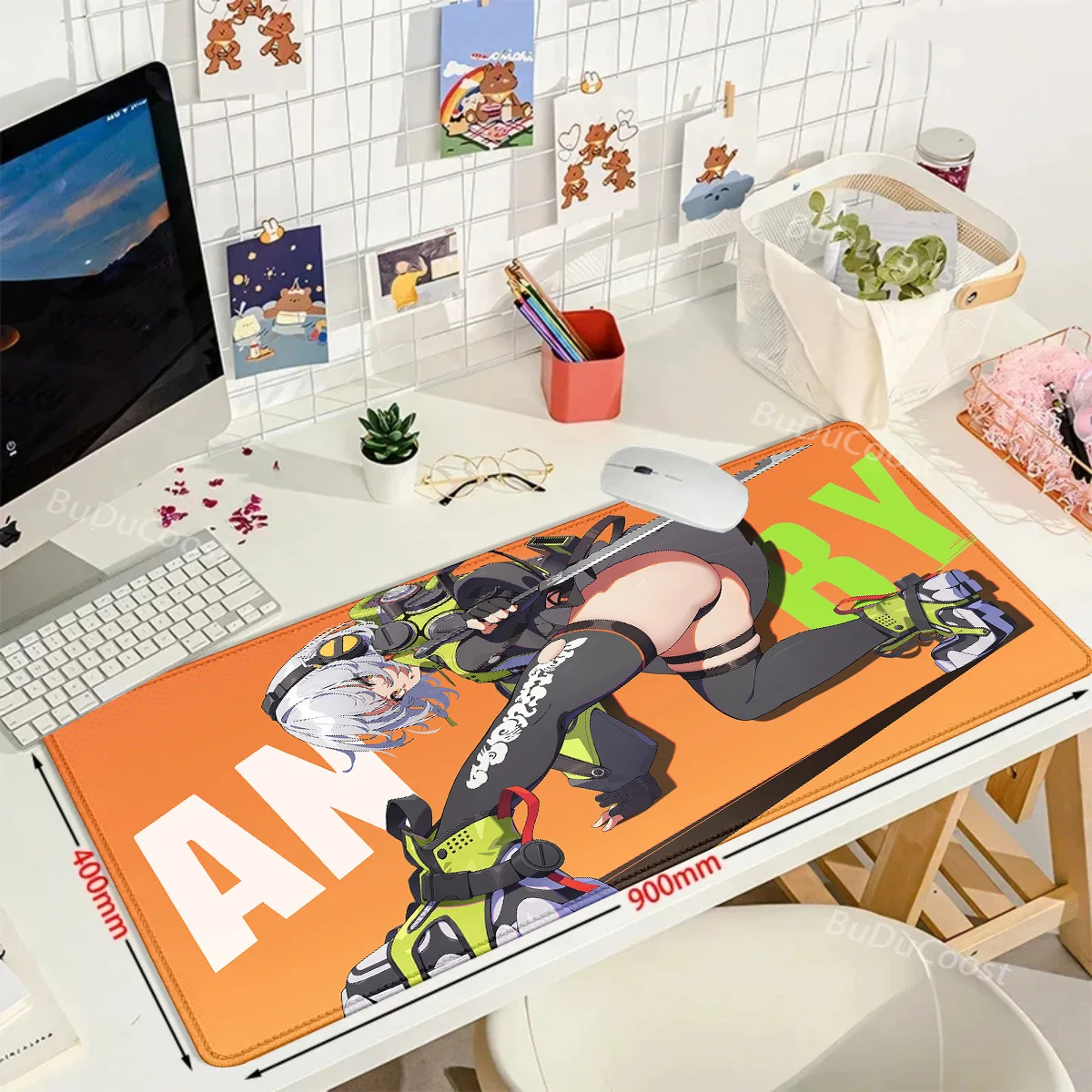 Коврик для мыши Zenless Zone Zero ZZZ teclado Anby Demara Nicole коврик подкладка компьютерной