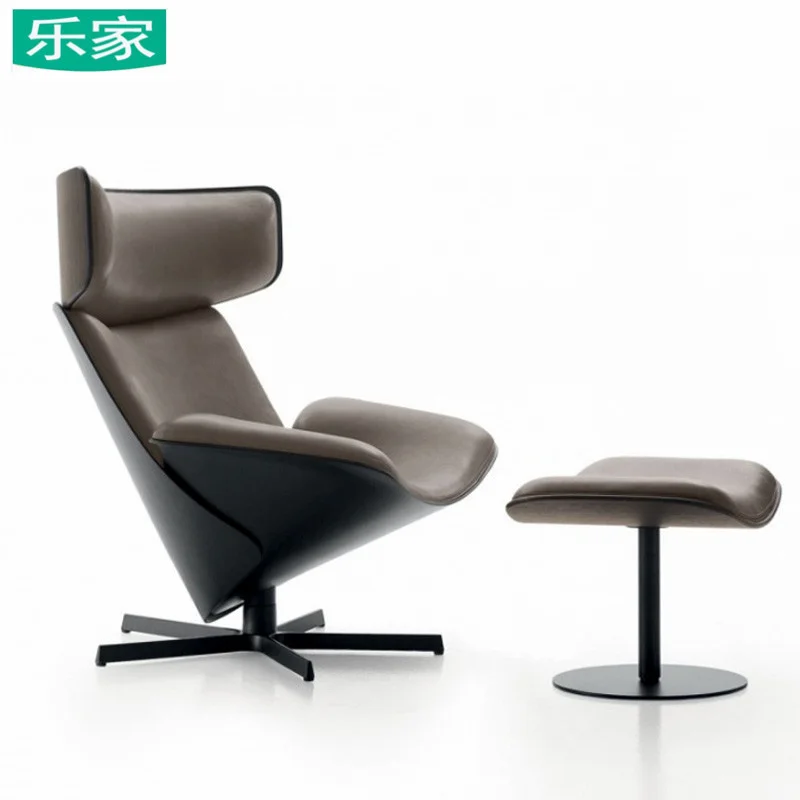 

YY Living Room Leisure Recliner Business Reception Conference Chair High Back Swivel Chair