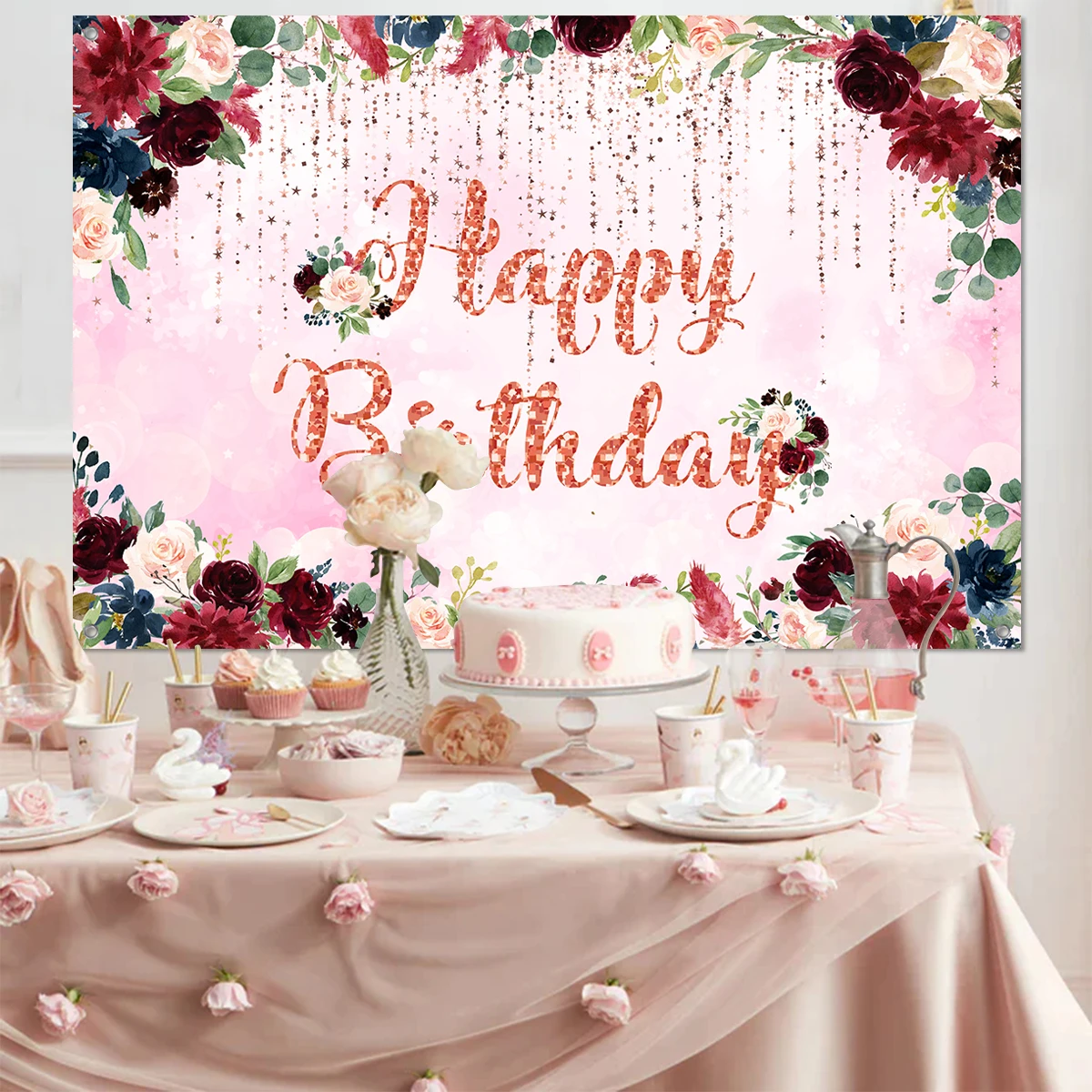 Фон для фотографий С Днем Рождения