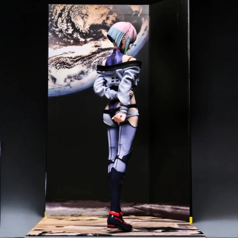 Фото В наличии: Коллекционная фигурка Threezero 3Z06000W0 Lucy из Cyberpunk: Edgerunners, масштаб 1/6, с подвижными суставами, для фанатов аниме, идеально для коллекции и в подарок. №4