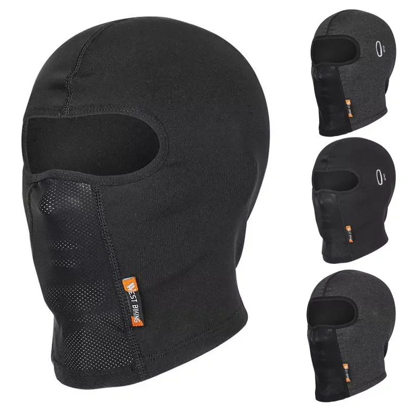 Balaclava Cycling Motorcycle Helmet Liner Thermal Warm Windproof Cap Breathable Comfortable Sports Headwear Men Women's Hat