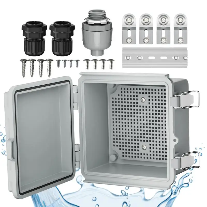 IP67 Наружная пластиковая водонепроницаемая распределительная коробка