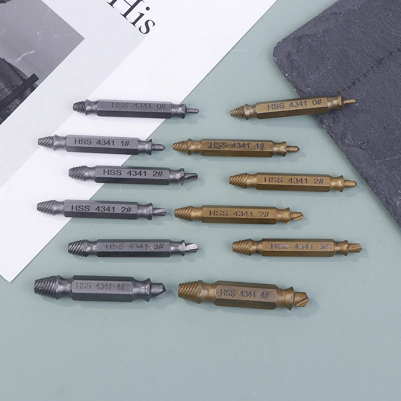 Экстрактор поврежденного винта. Набор для удаления сломанного болта. Инструмент