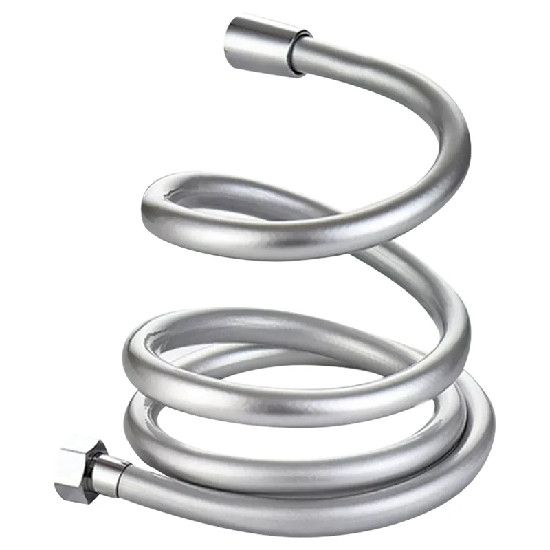 

PVC Tube Type Shower Hose, Handheld Shower Hose Replacement, Anti-Rust Smooth Surface Very Durable & Long Lasting