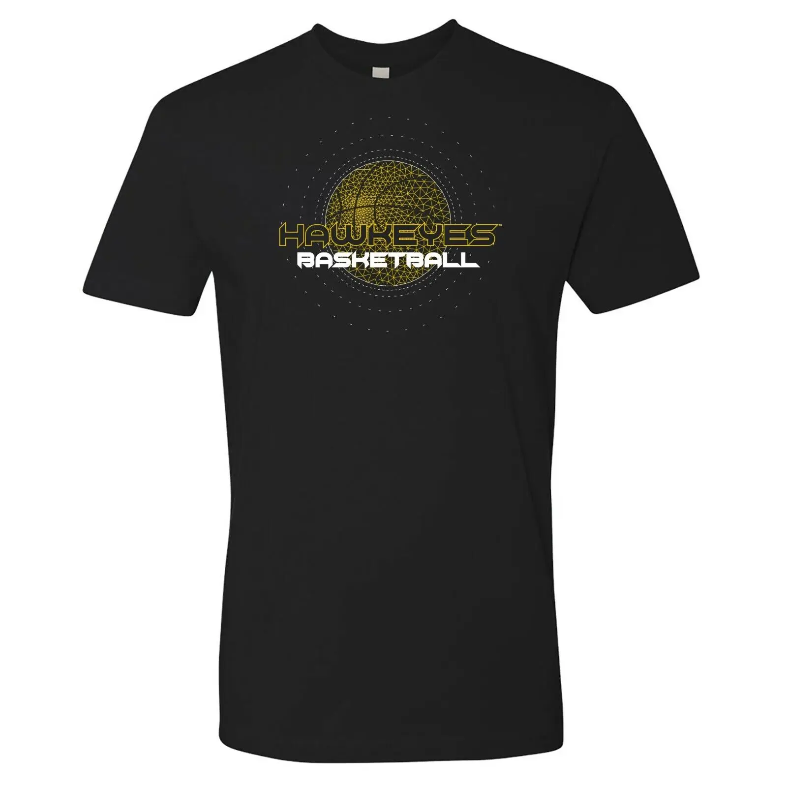 Черная баскетбольная Футболка Айова Hawkeyes