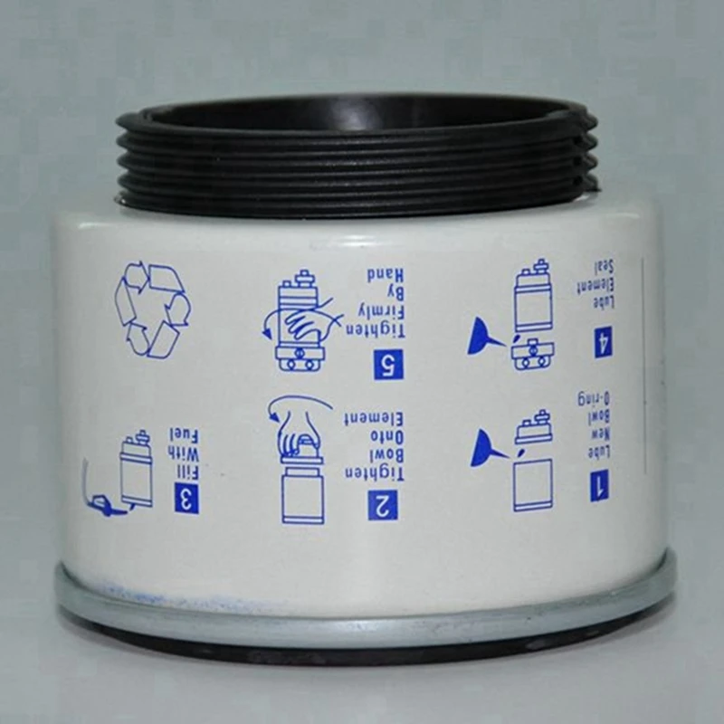 4 шт. R12T топливный/Водяной сепаратор фильтрующие элементы для Racor 140R 120AT S3240 NPT ZG1/4-19