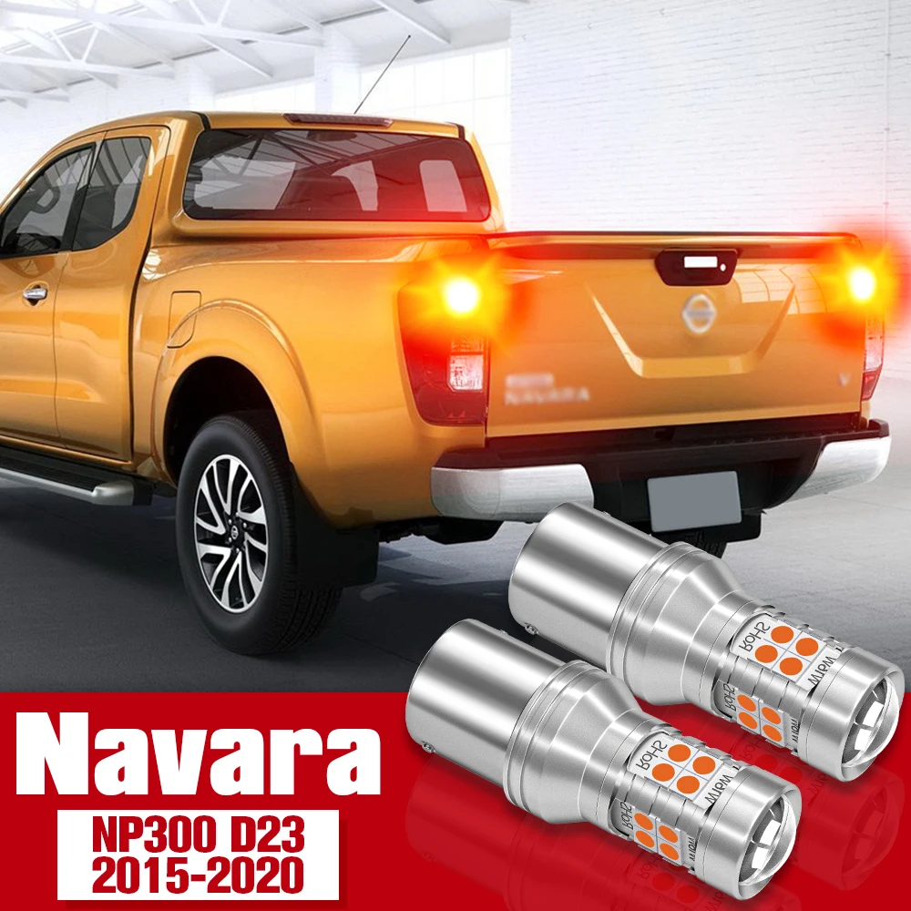 

2pcs Brake Light Accessories LED Bulb Lamp For Nissan Navara NP300 D23 2015-2020 2016 2017 2018 2019