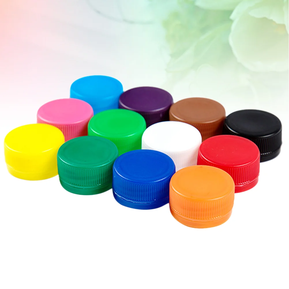 

Bottle Caps Caplidskids Diy Cover Crafts Beer Children Protection Craft Painting Jar Environmental Storage Rainbow Color