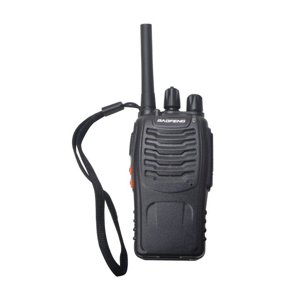 2Pack Walkie Talkie Baofeng BF-88E PMR 16Channels 446.00625-446.19375MHz License Free Radio with USB Charger and Earpiece