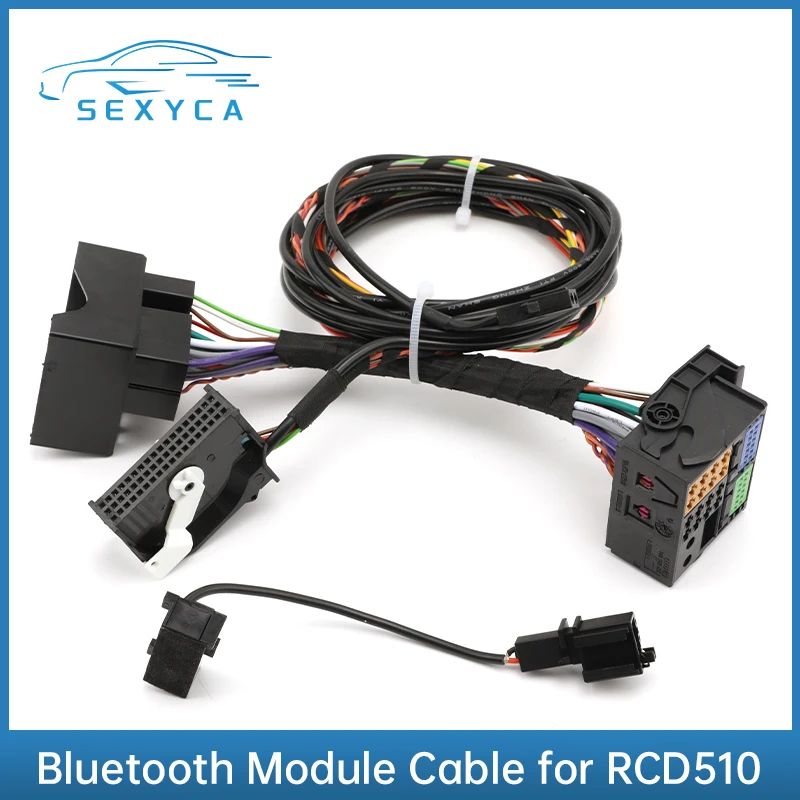 

Bluetooth Module Plug and Play Wireless Microphne Harness Cable For VW RCD510 9W2 9W7 9ZZ RNS510 Car Radio