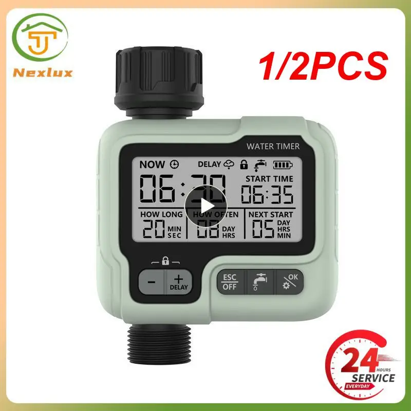 

1/2 шт., водяной таймер с 2 выходами